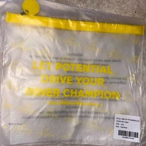 EleVen by Venus Williams Yellow and Clear Travel Bag